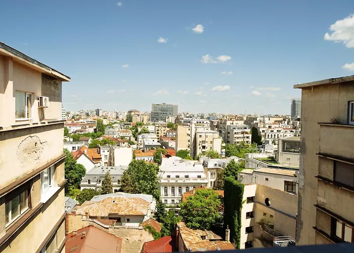 Sunny 3br Midtown Flat - Amazing View Balcony Bükreş